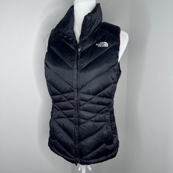 The North Face Aconcagua 550 Black Down Puffer Vest S - Picture 1 of 5